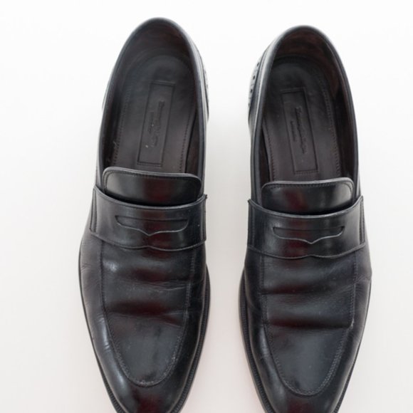 Ermenegildo Zegna Men\'s Loafers Black 8 Leather main image 8